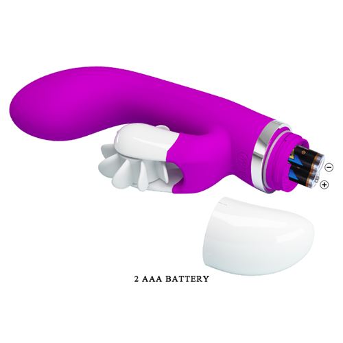 VIBRADOR LENGUETAZOS SHEILA PRETTY LOVE
